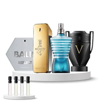 Discovery Box (Rabanne 1 Million, Balr Reflect, Jean Paul Gaultier Le Male, Rabanne Invictus Absolu)