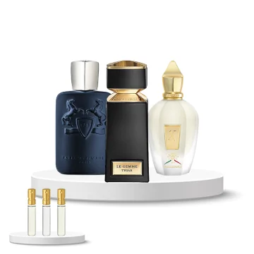 Discovery Set Niche Men (Xerjoff Renaissance, Bvlgari Le Gemme Tygar, Parfums de Marly Layton)