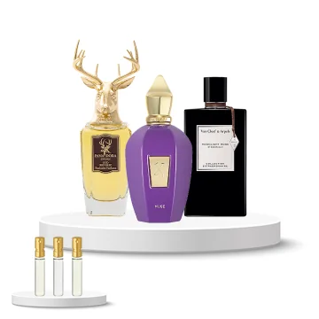 Discovery Set All Gender (Van Cleef & Arpels Moonlight Rose, Xerjoff Muse, Pana Dora Oud Republic)