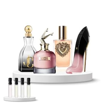 Discovery Set Women (Good Girl Blush Elixir, D&G Devotion, Gaultier Scandal, Jimmy Choo I Want Choo Forever)