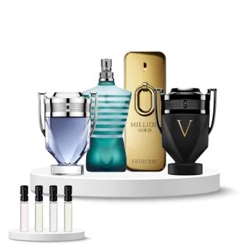 Discovery Set Men (Jean Paul Gaultier Le Male, Rabanne Invictus, Rabanne Invictus Victory Absolu, Rabanne Million Gold)
