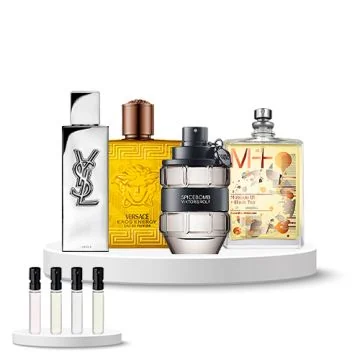 Discovery Box (Viktor & Rolf Spicebomb, Versace Eros pour Homme Energy, Yves Saint Laurent MYSLF L'Absolu, Molecule 01+ Black Tea))