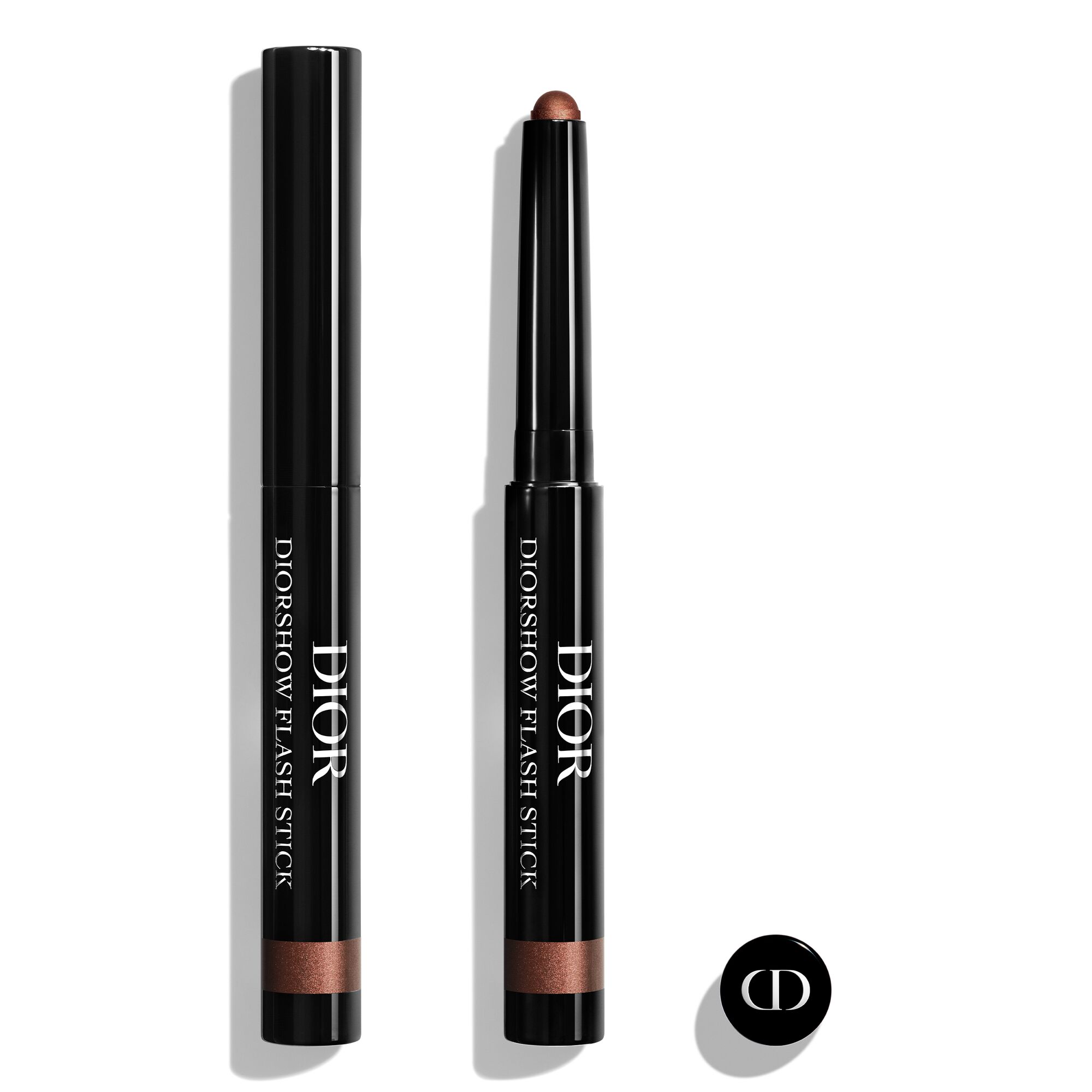 Dior Ultrasmeltende Oogschaduwstick Waterproof Dior - Diorshow Flash Stick - Eyeshadow Stick Ultrasmeltende Oogschaduwstick Waterproof 481 Brun Poncho - Satin