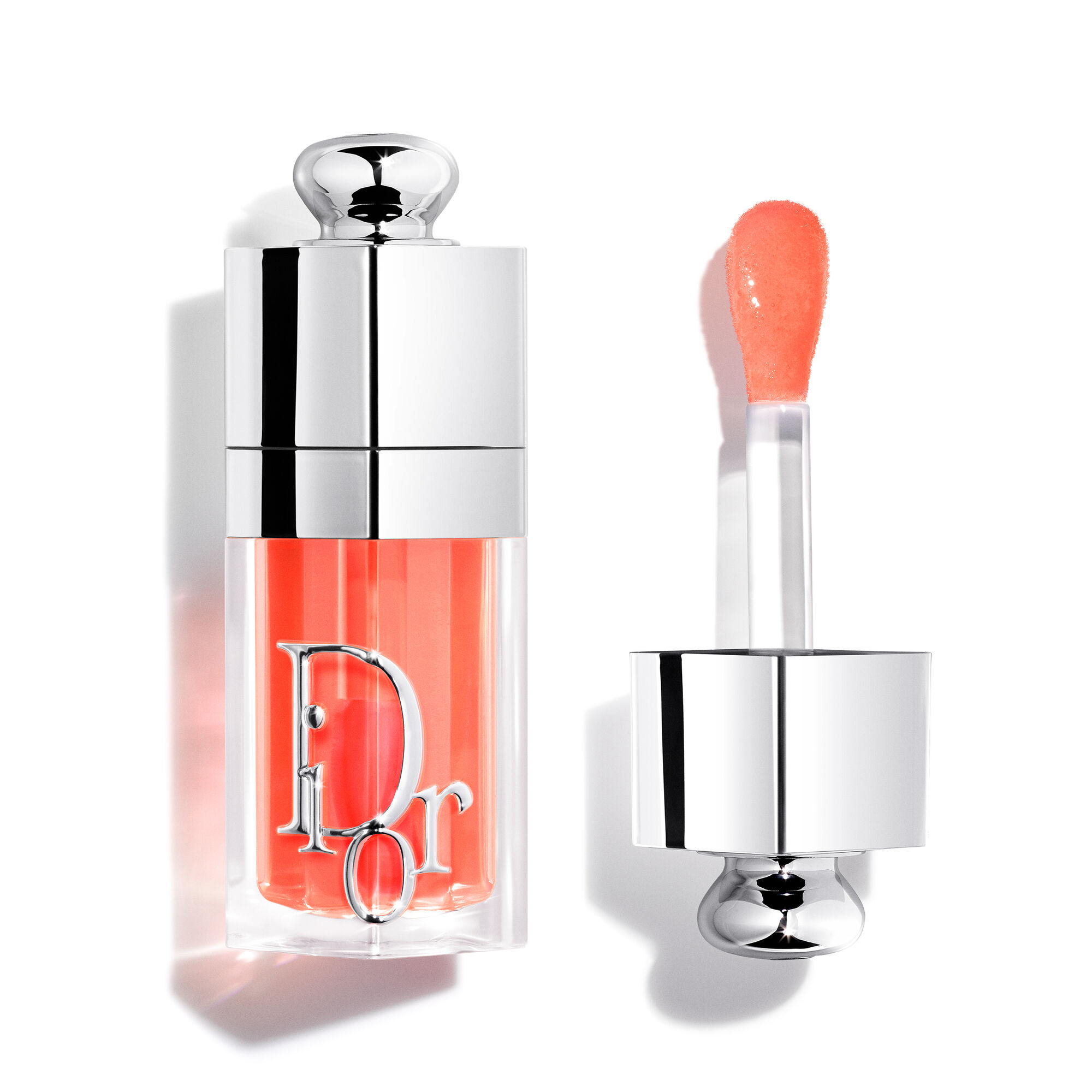 Dior Lipolie 24u Hydratatie 3 Ultra Glanzende Finishes Dior - Dior Addict Lip Glow Oil Lipolie - 24u Hydratatie - 3 Ultra-glanzende Finishes 041 Peachy - Juicy