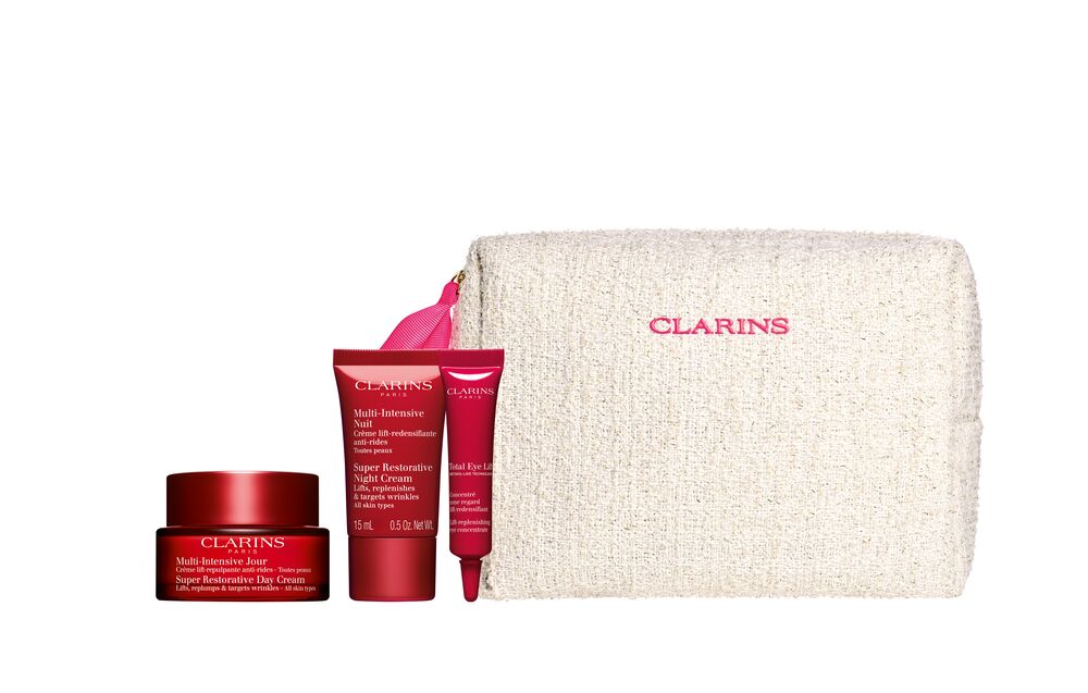 Clarins Verzorgingsset Tegen Rimpels Super Restorative Clarins - Holiday Season 2026 Verzorgingsset Tegen Rimpels - Super Restorative