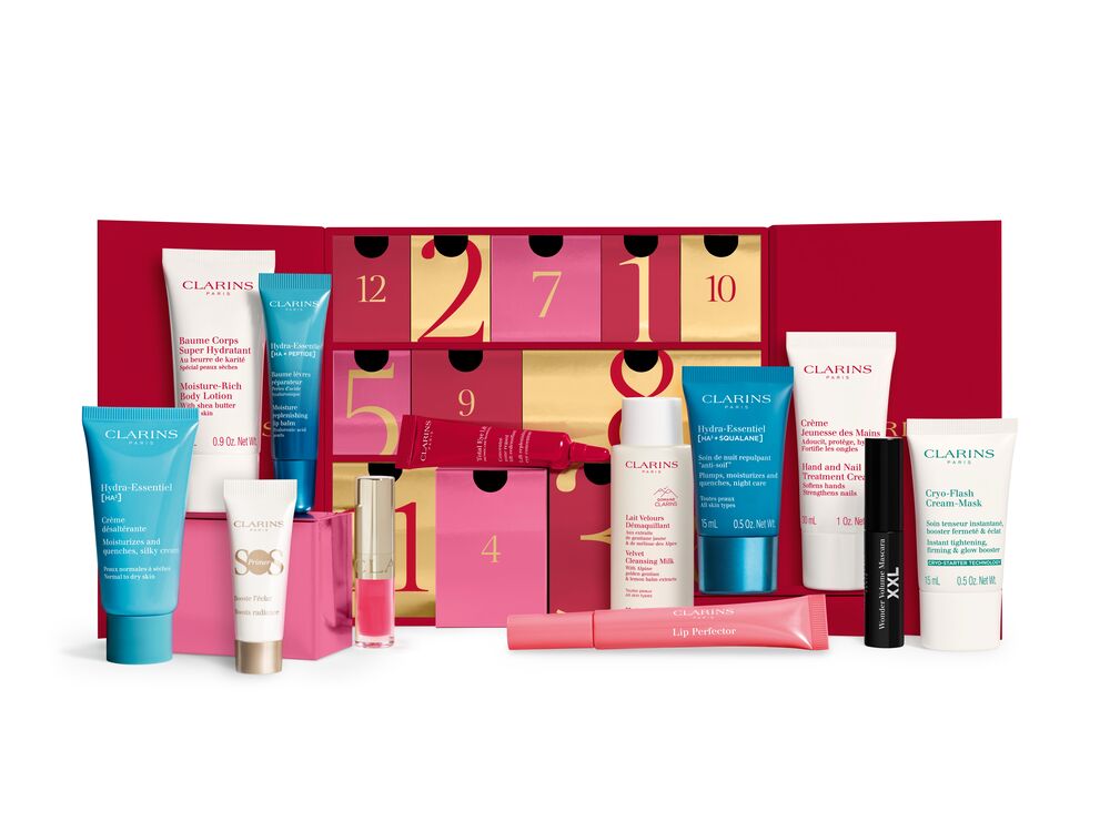 Clarins Advent Calendar 12 Boxes Holiday Season