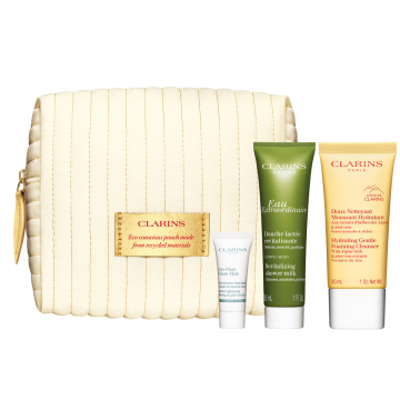 Clarins Luxury Toiletbag met gifts t.w.v €25.00