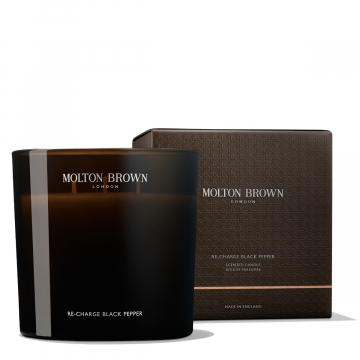 Molton Brown Re-Charge Black Pepper 3 Wick Candle 600 gr.