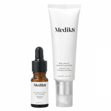 Medik8 Balance Moisturiser & Glycolic Acid Activator