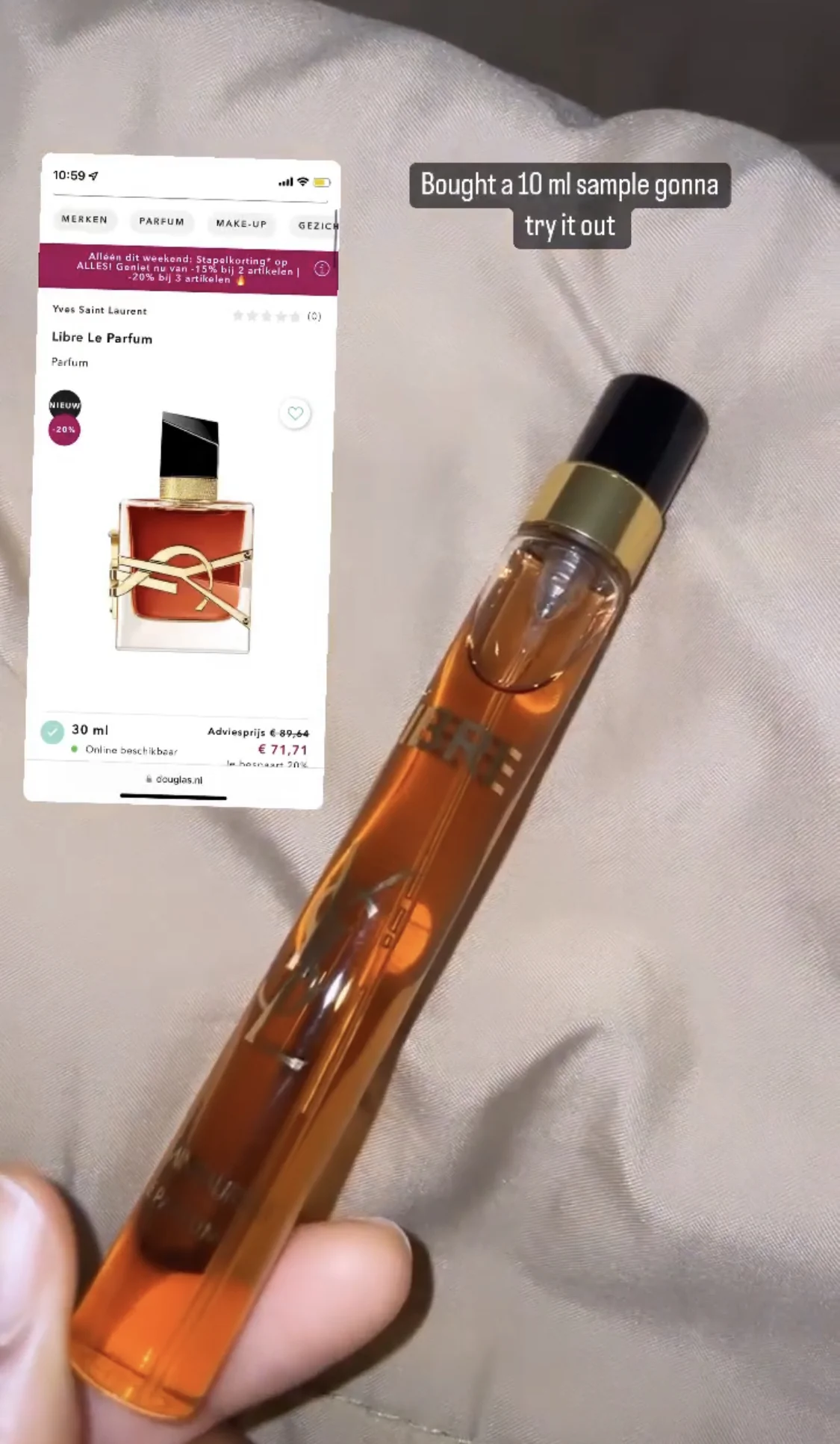 Een echte foto van Yves Saint Laurent Libre Le Parfum Eau de Parfum Spray by Barbaranez (1)