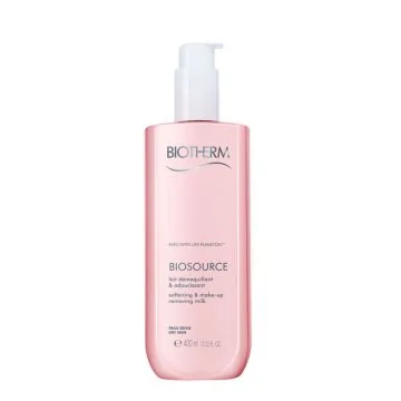 Biotherm Biosource Softening & Make-Up Removing Milk Reinigingsmelk - Droge Huid - 400ml