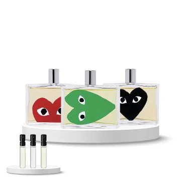 Discovery Box Comme des Garçons (Play Red, Play Green, Play Black)