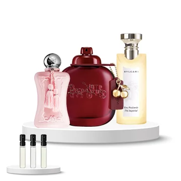 Discovery Set Women (Coach Cherry, Parfums de Marly Delina, Bvlgari Thé Impérial)