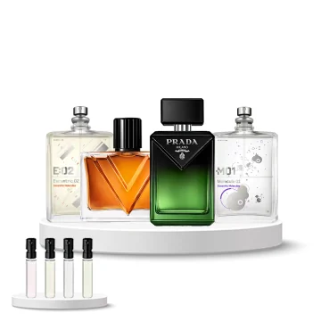Discovery Set Men (Prada Paradigme, Escentric Molecules Molecule 01, Escentric Molecules Escentric 02, Valentino Uomo Vendetta)