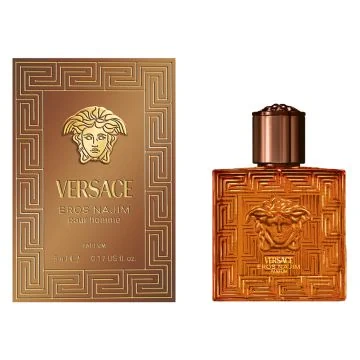 Versace Eros Najim 5 ml Parfum Miniatuur  - Cadeau Zilver