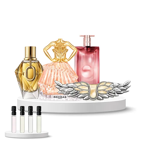 Discovery Set Women (Rochas Audace, Rabanne Gold for Her, Lancôme Idôle Power, Zadig & Voltaire Zadig)