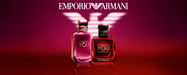 armani powerfully